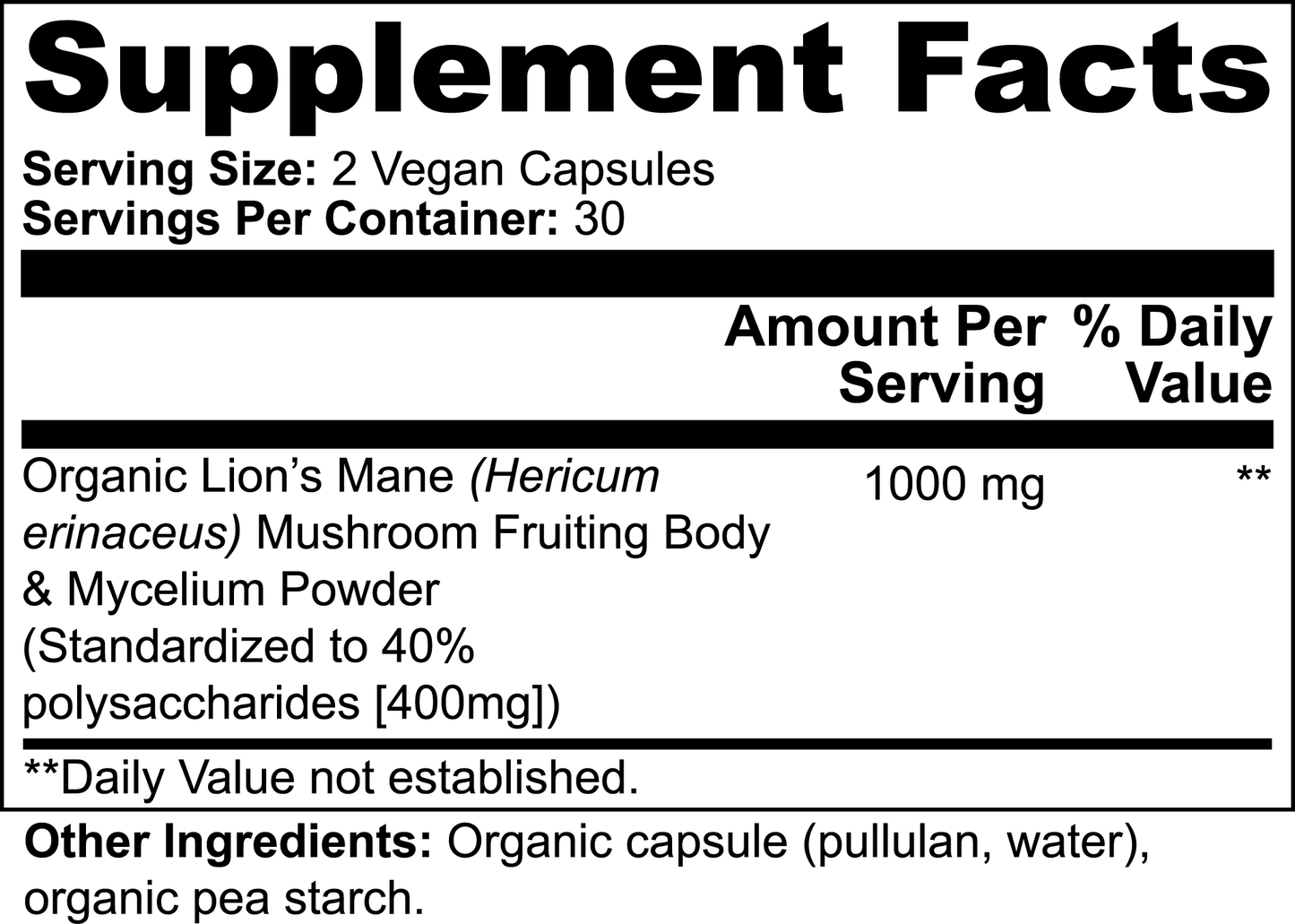 LION'S MANE NEOROFUEL